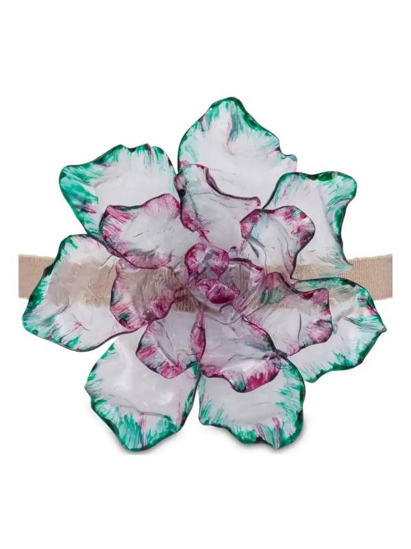 flower choker necklace