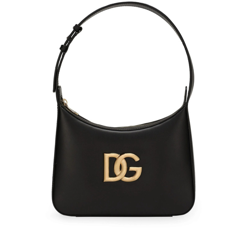 Dolce & Gabbana Logo-plaque Leather Tote Bag