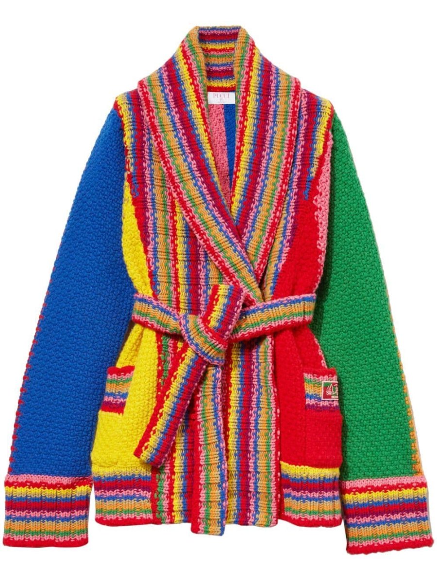 multicolor cardigan