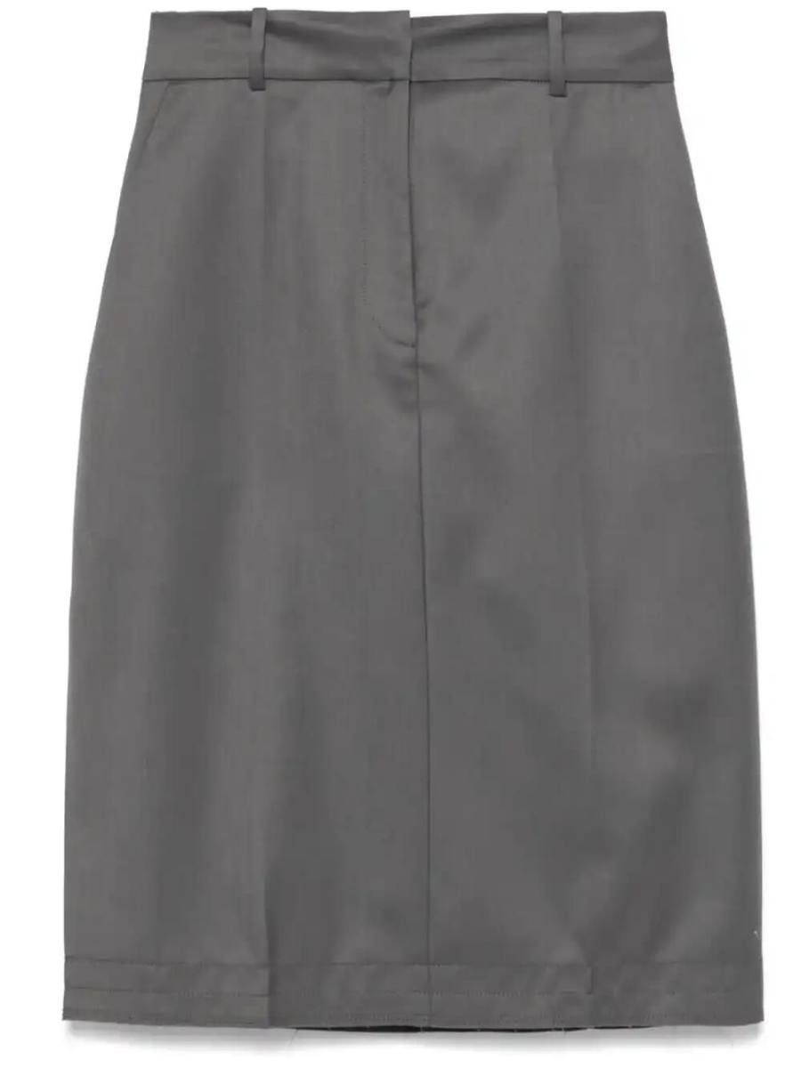 H-line mini skirt