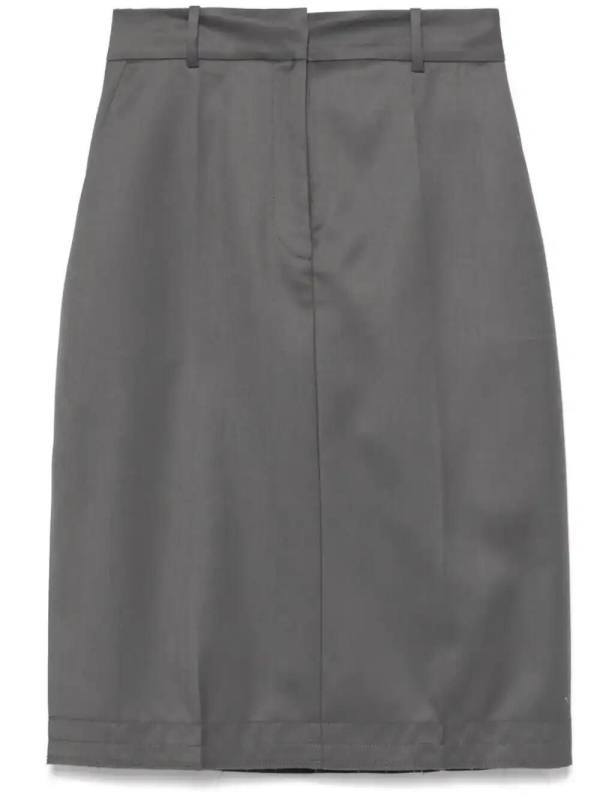 H-line mini skirt