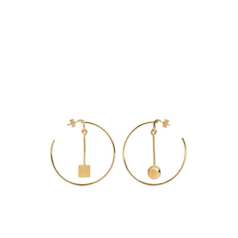 Jacquemus Les Creoles Nodo Earrings
