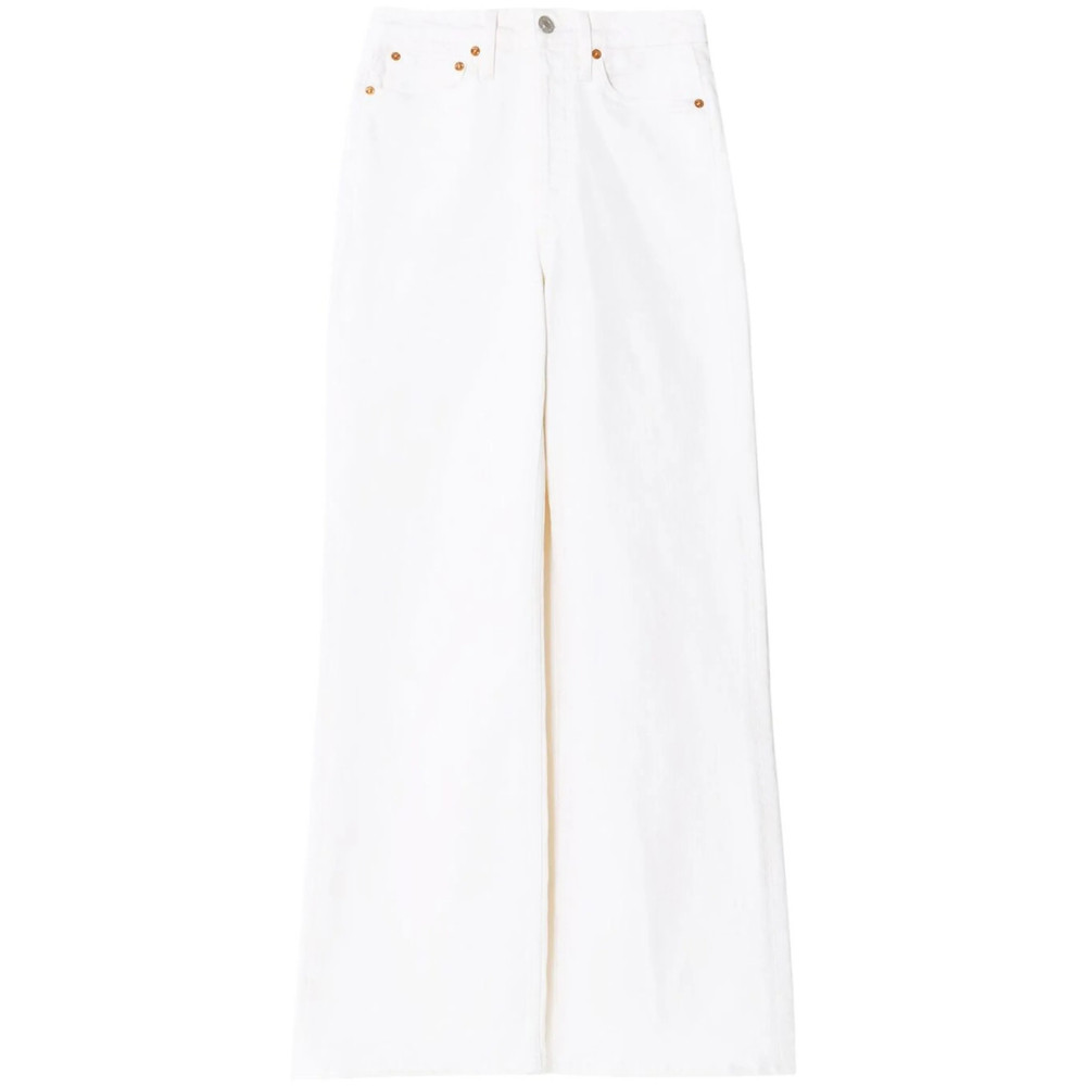 Re/done High-waist Wide-leg Jeans