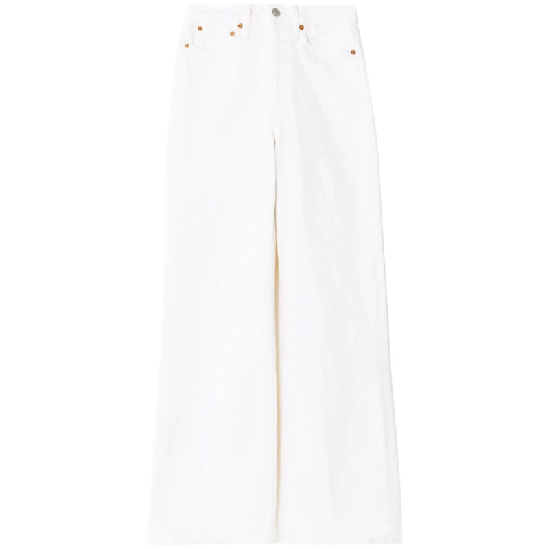 Re/done High-waist Wide-leg Jeans