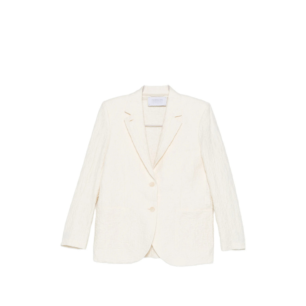 Harris Wharf London Textured Single-breasted Jacket