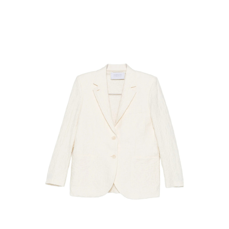 Harris Wharf London Textured Single-breasted Jacket