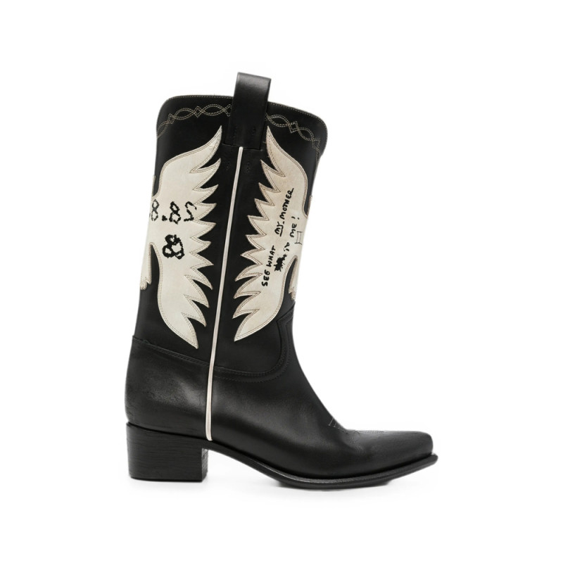 Enfants Riches Déprimés Detox In Alabama Patchwork Cowboy Boots