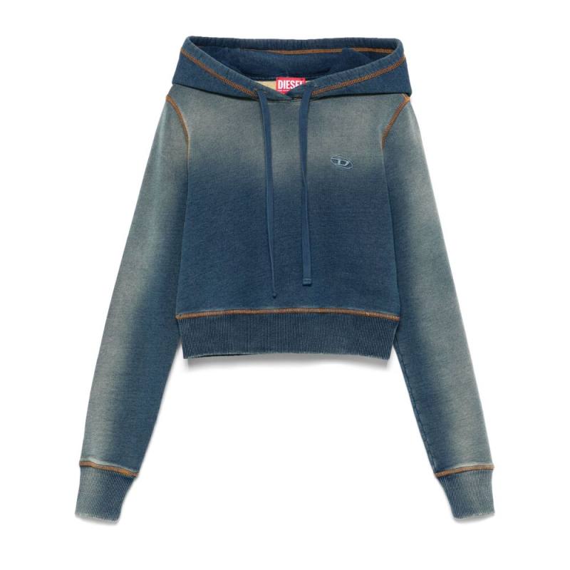 Diesel Logo-embroidered Hoodie