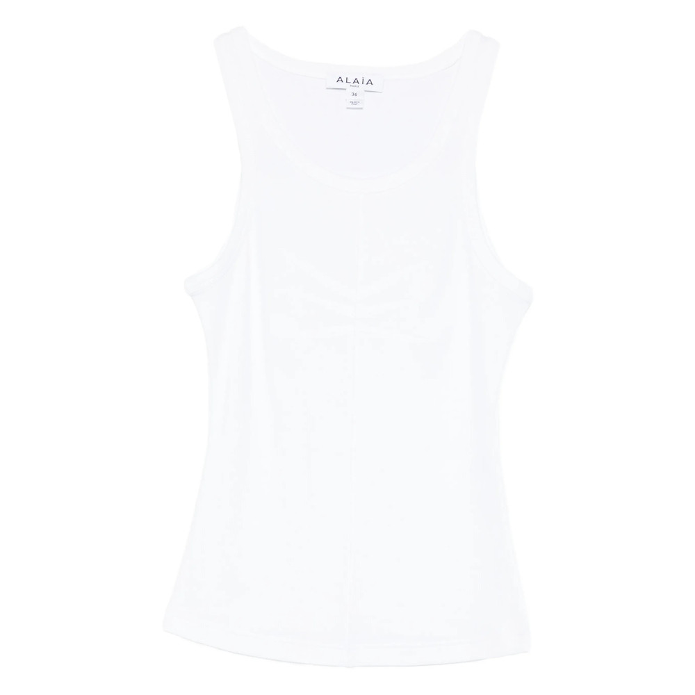 Alaïa Scoop-neck Tank Top