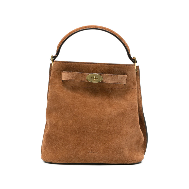 Mulberry Postman's Lock Suede Tote Bag