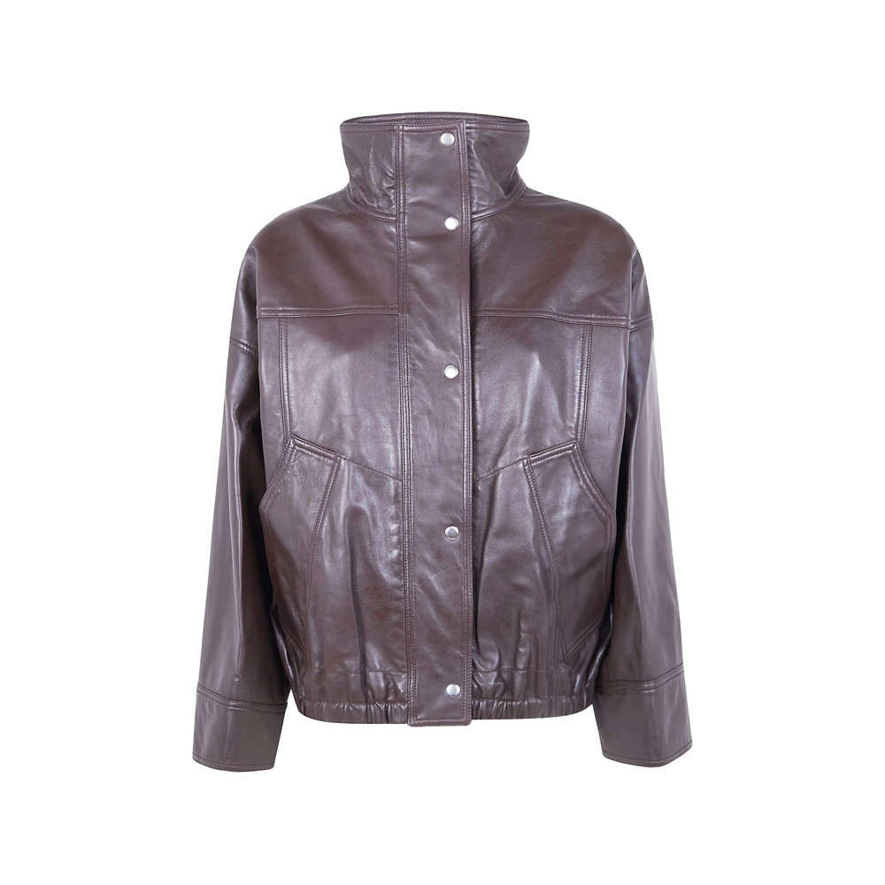 Rohe Buttoned Leather Jacket