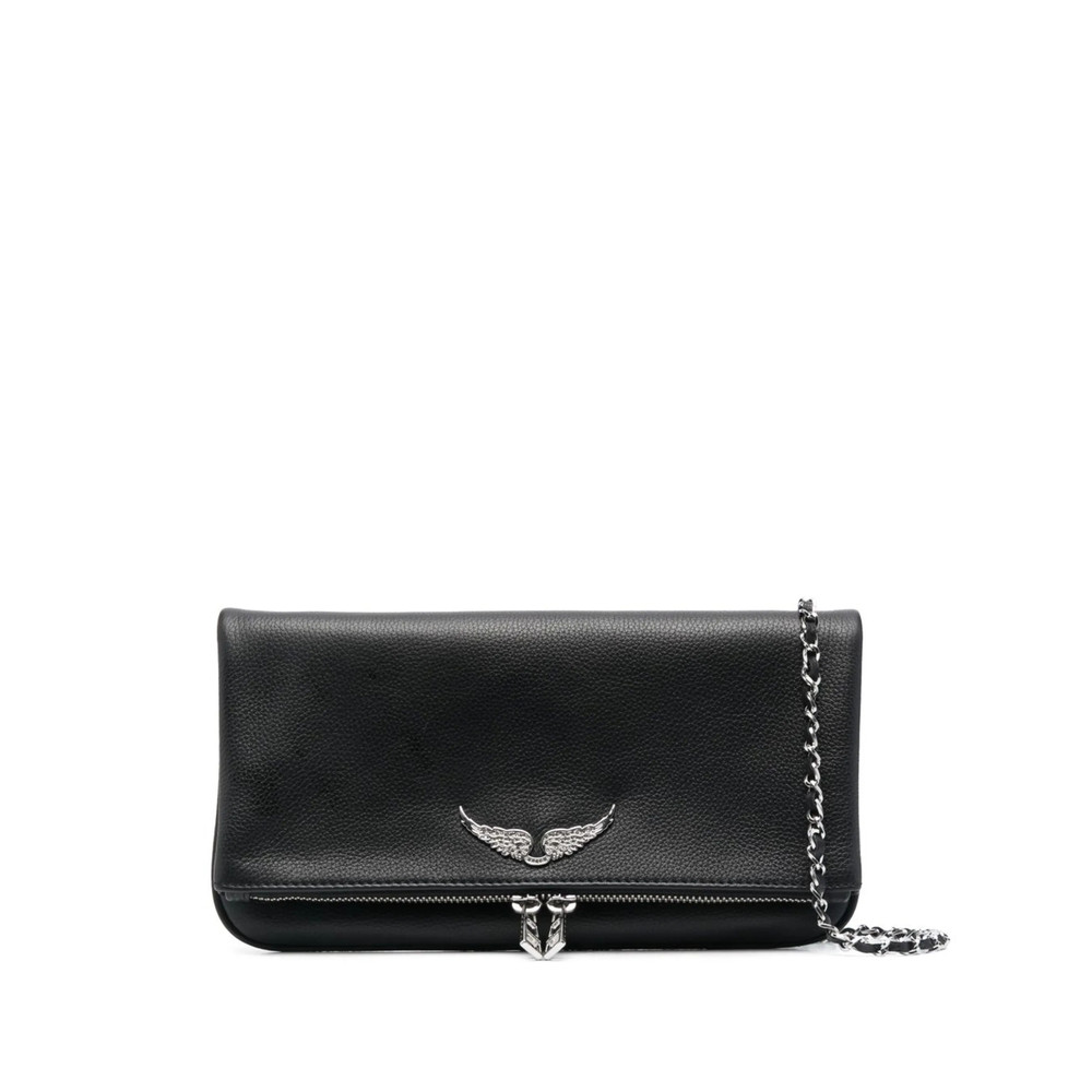 Zadig & Voltaire Logo-plaque Leather Shoulder Bag