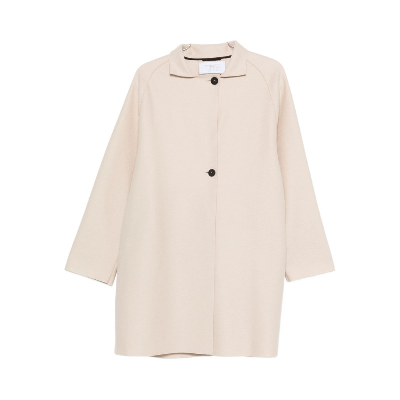 Harris Wharf London Raglan-sleeve Button Coat