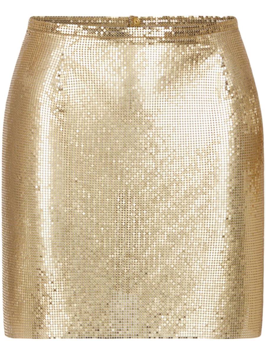 mesh mini skirt