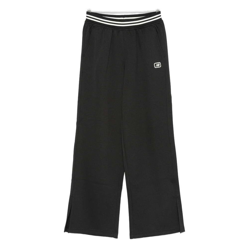 New Balance Elasticated-waistband Split-hem Trousers
