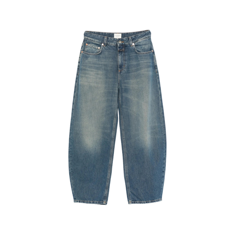 Closed Jazzie Faded Barrel-leg Jeans
