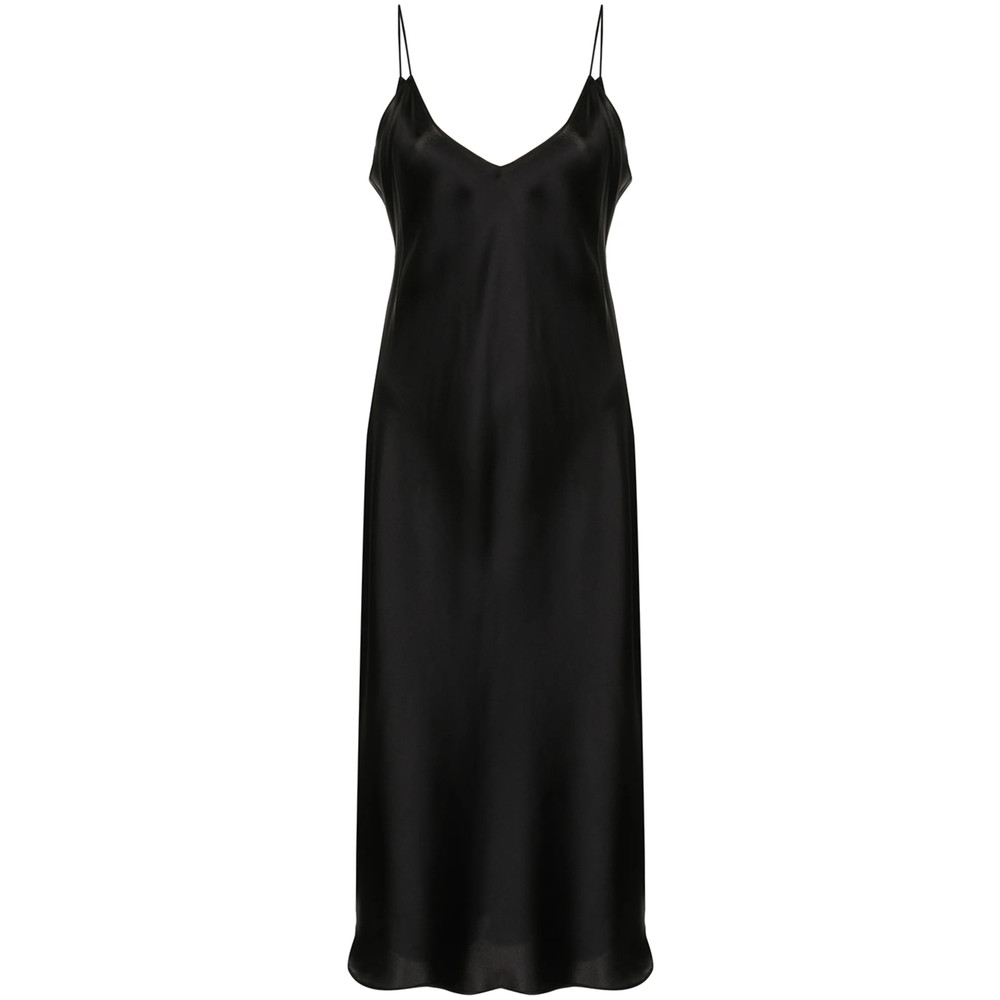 Nili Lotan Silk Midi Slip Dress