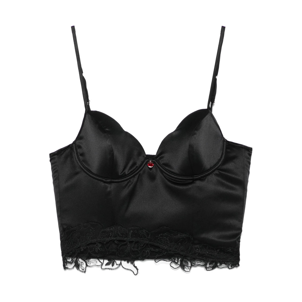 Rubini Stretch-silk Top