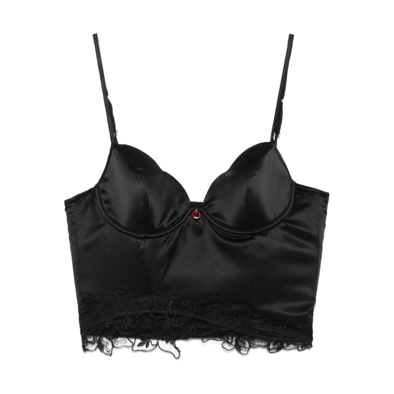 Rubini Stretch-silk Top