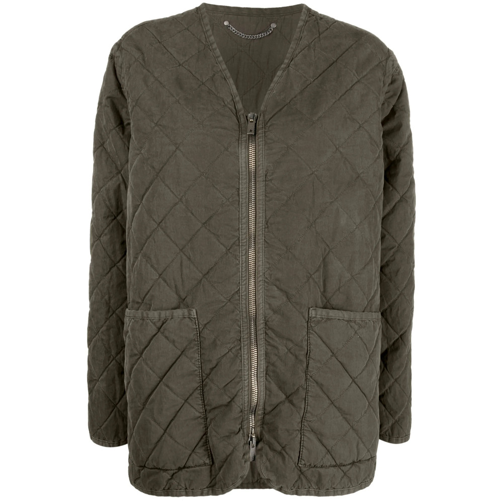 Golden Goose Quilted Zip-up Jacket