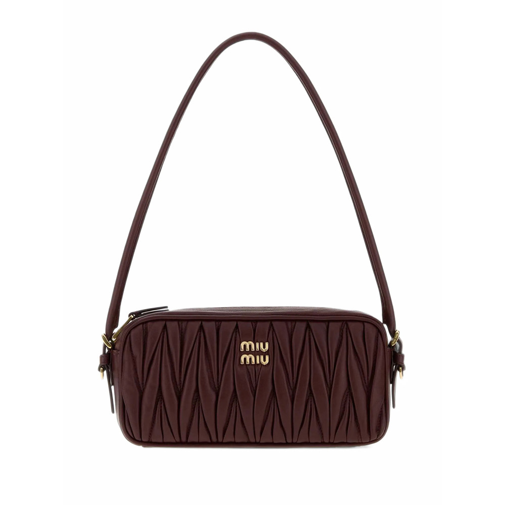 Miu Miu Matelassé Nappa Leather Pouch