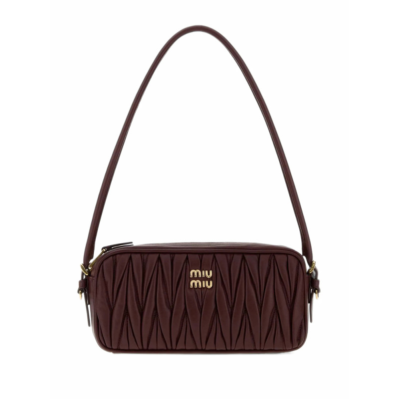 Miu Miu Matelassé Nappa Leather Pouch