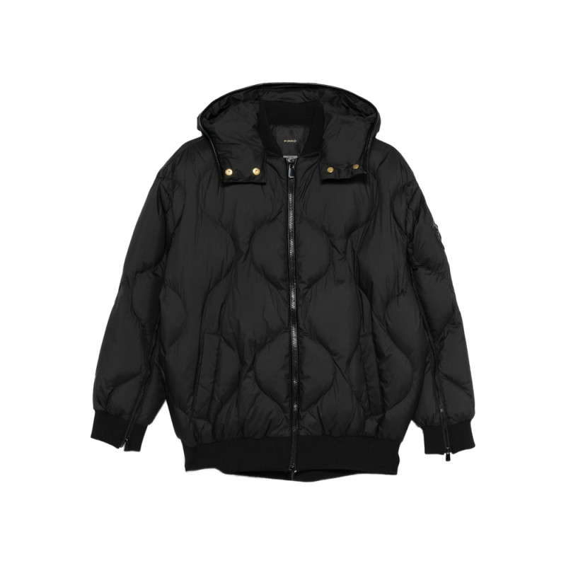 Pinko Quilted Hooded Jacket