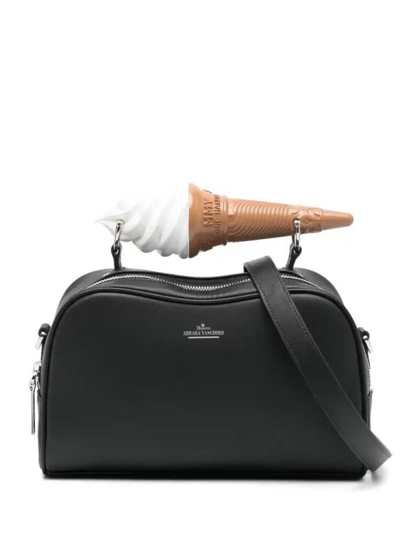 ice cream cone-handle cross body bag