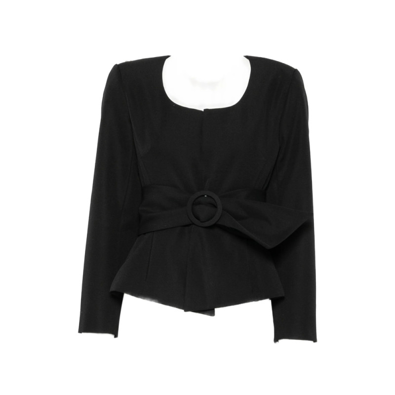 Jacquemus Belted Peplum Jacket