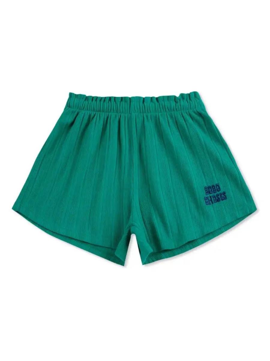 embroidered logo shorts