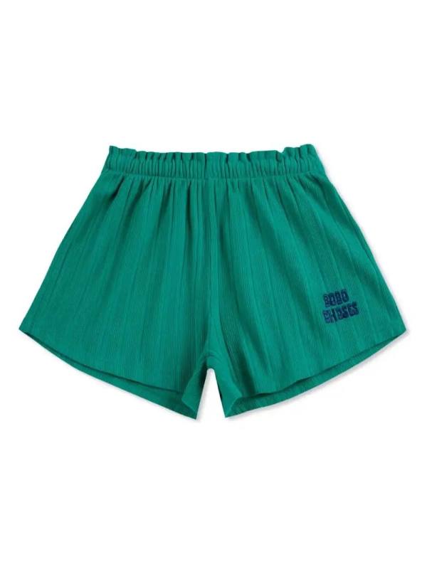 embroidered logo shorts