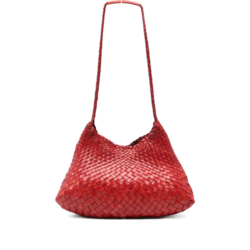 Dragon Diffusion Santa Rosa Braided Leather Shoulder Bag
