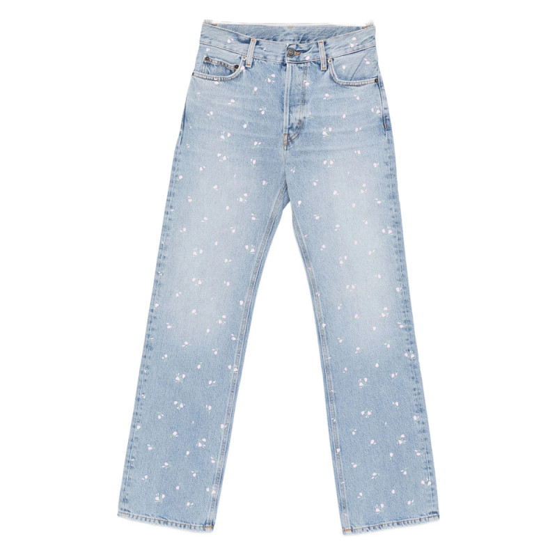 Fiorucci Floral-print Jeans