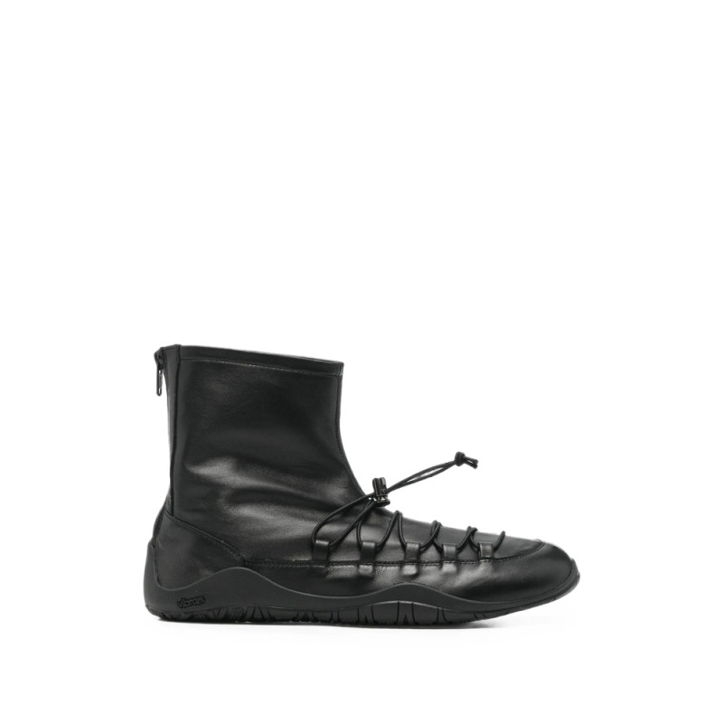 Dear Frances Scuba Lace-up Ankle Boots