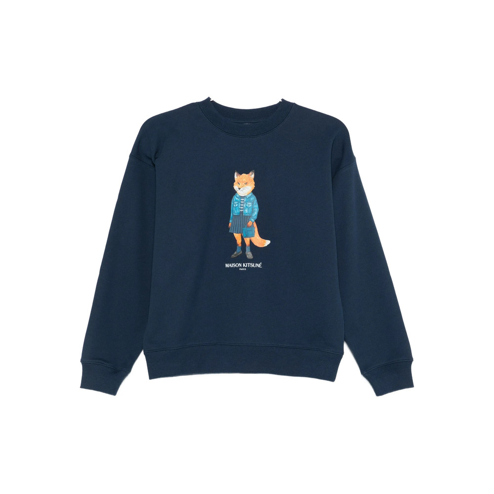 Maison Kitsuné Dressed Fox-print Sweatshirt