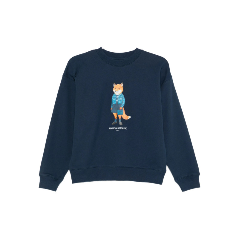 Maison Kitsuné Dressed Fox-print Sweatshirt
