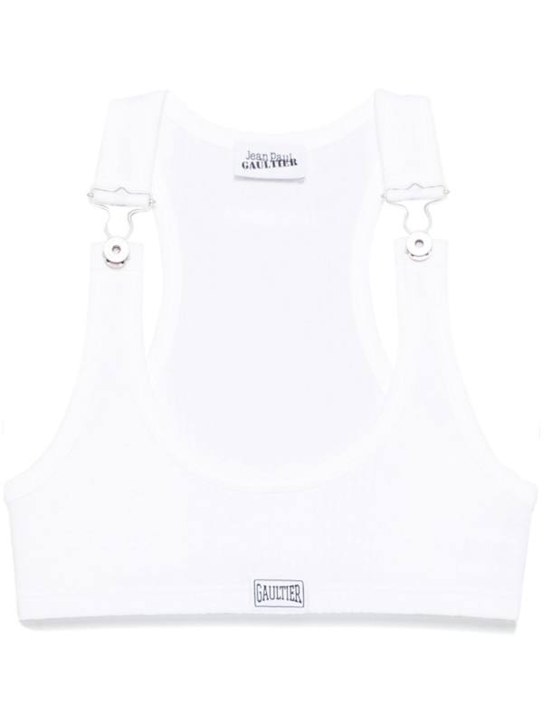 Strapped crop top
