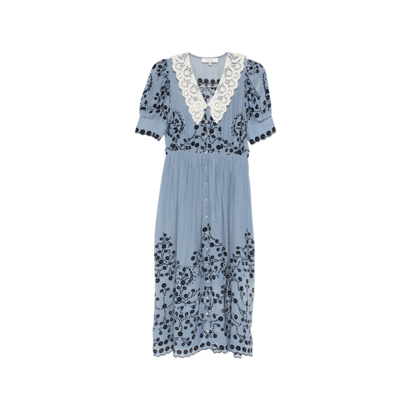 Sea Frances Floral-print Midi Dress