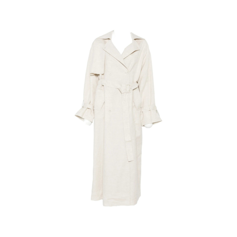 Viktoria Chan Double-breasted Belted Trench Coat