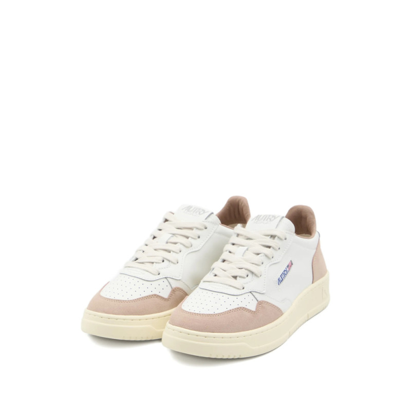 Autry Medalist Suede-panel Low-top Sneakers