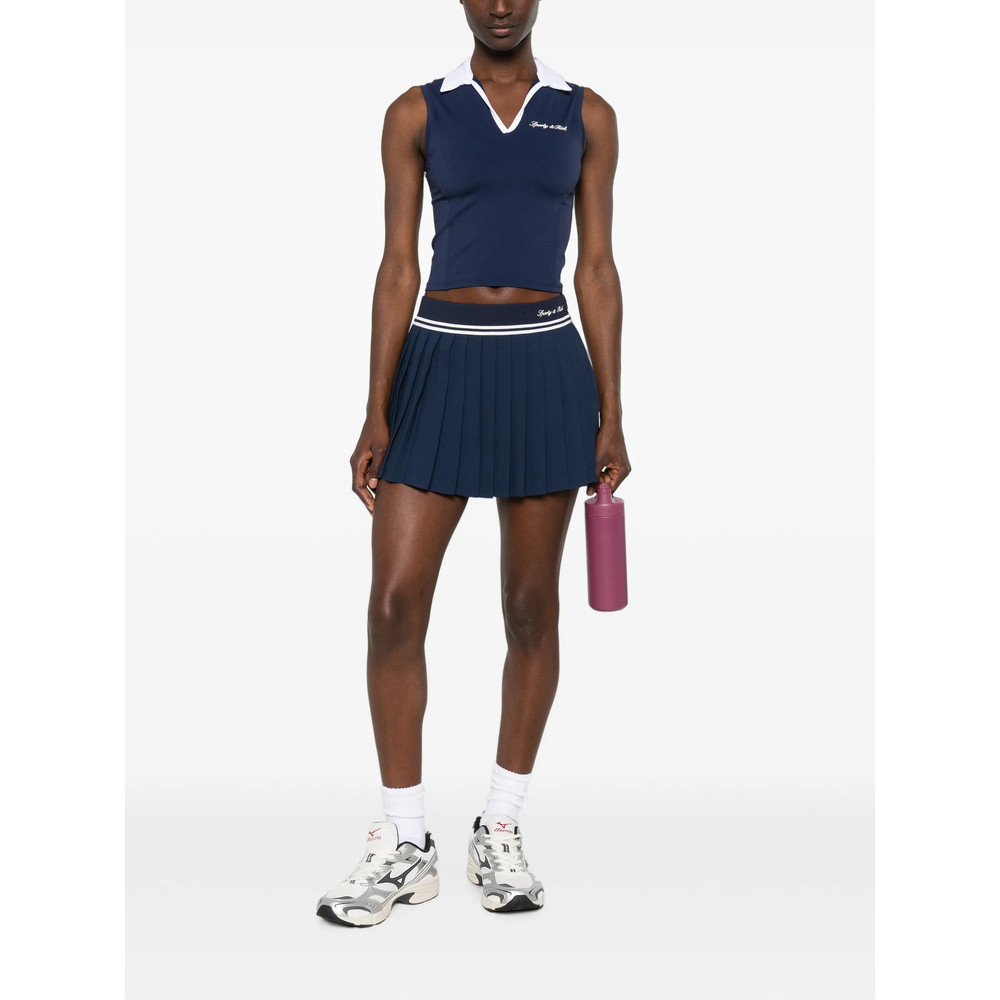 Sporty & Rich Signature Logo Sleeveless Performance Top