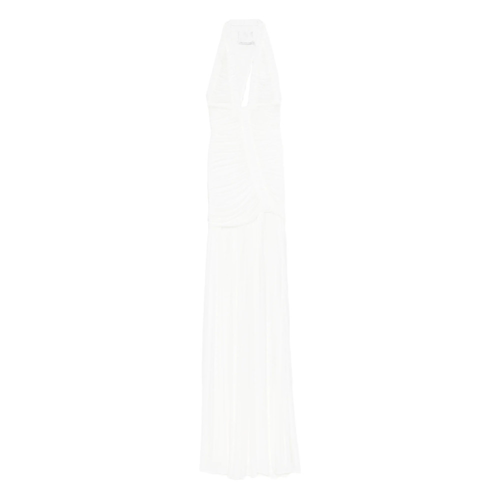 Christopher Esber V-neck Pleated Maxi Dress