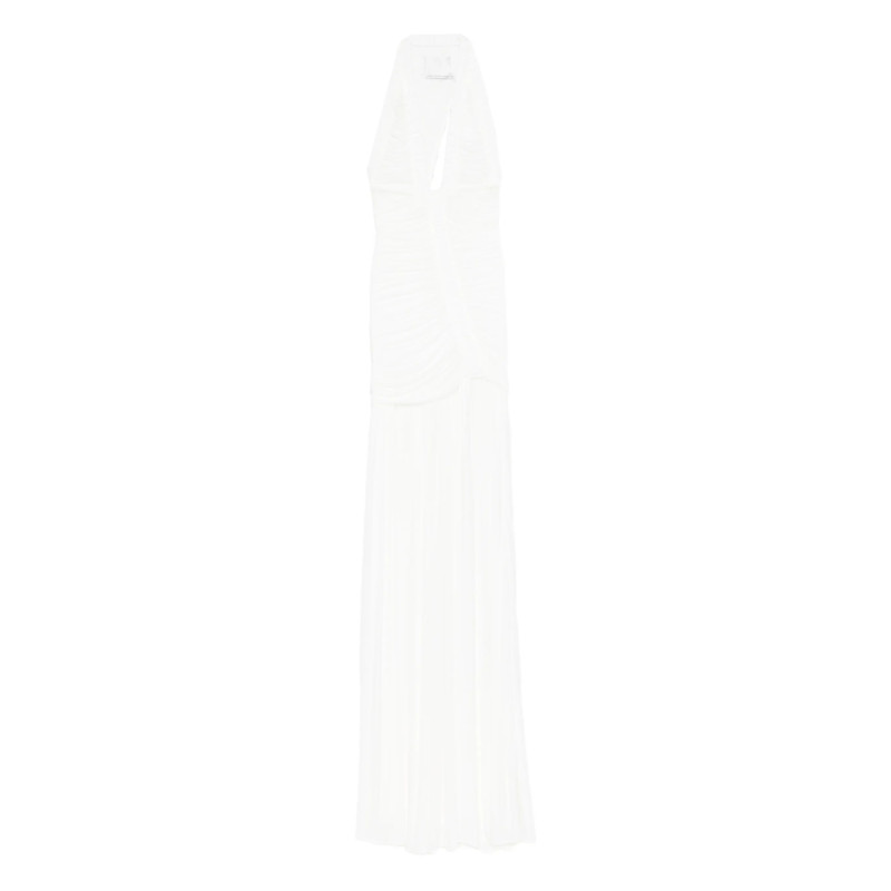 Christopher Esber V-neck Pleated Maxi Dress