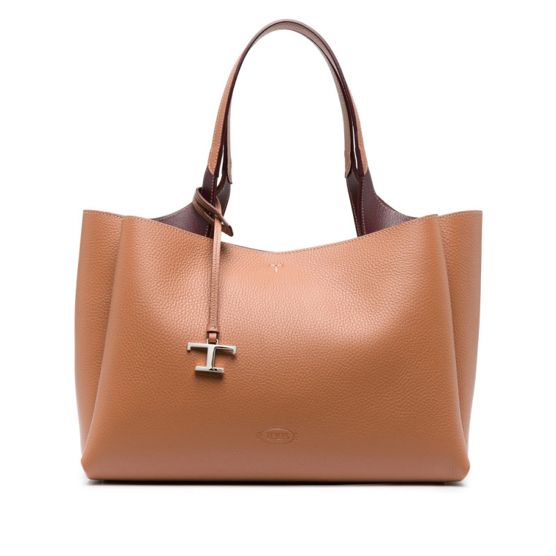 Tod's T Timeless Leather Tote Bag