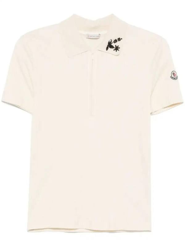 beaded polo top