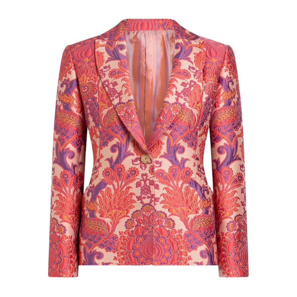 Etro Floral-jacquard Blazer
