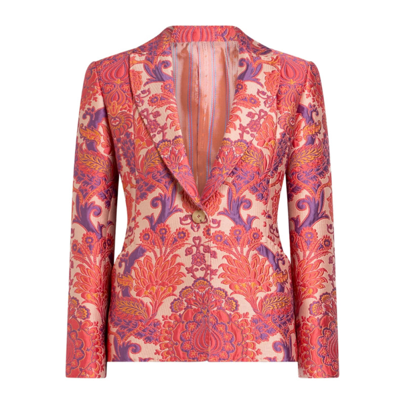 Etro Floral-jacquard Blazer