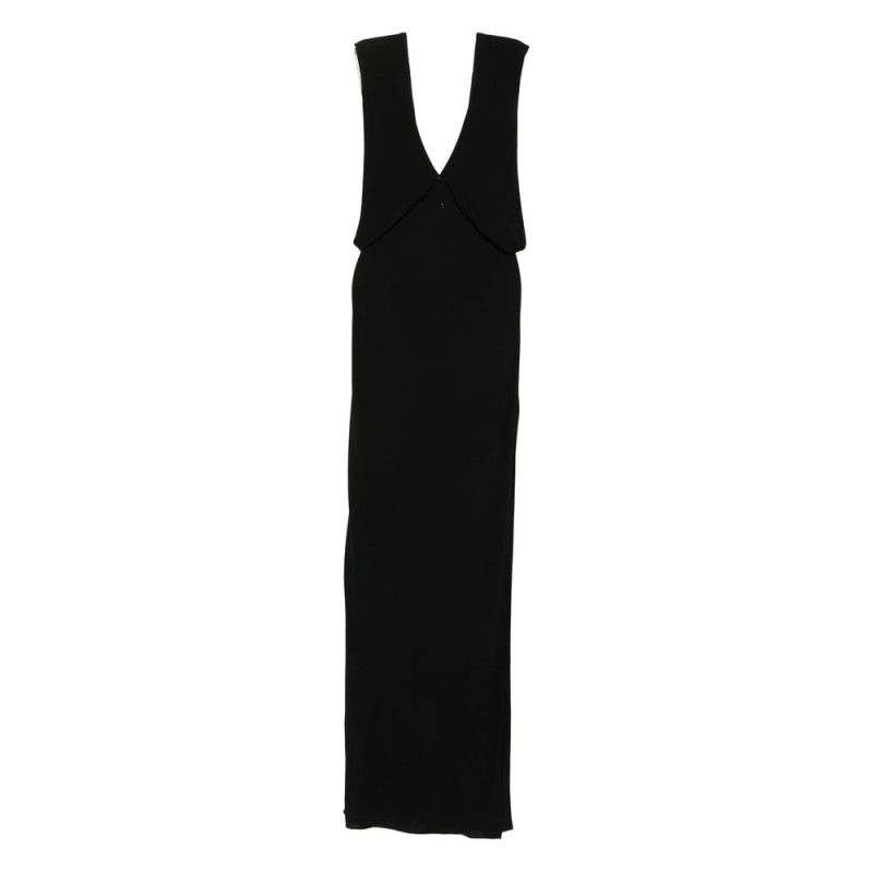 Gucci Sleeveless V-neck Maxi Dress