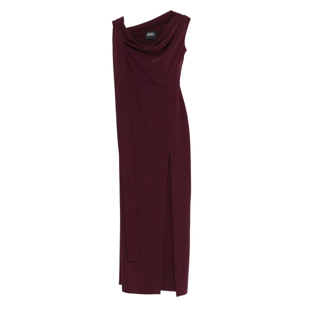 Solace London Irina Cowl-neck Maxi Dress