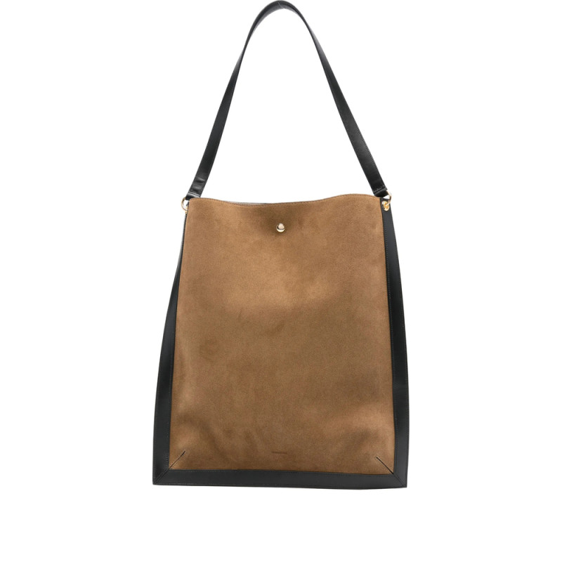 Wandler Suede-leather Tote Bag